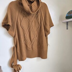 Apt. 9 Camel Cowl Neck Sweater